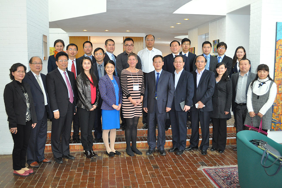 China delegates at the NHC
