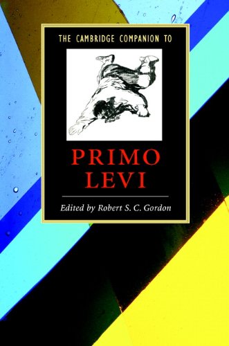 The Holocaust; Italian Literature; Primo Levi